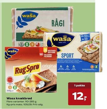 Wasa knækbrød