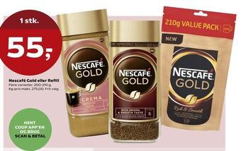 Kvickly Nescafé Gold eller Refill tilbud