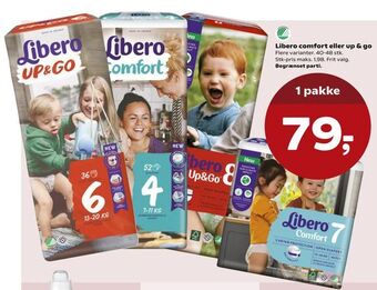 Kvickly Libero comfort eller up & go tilbud