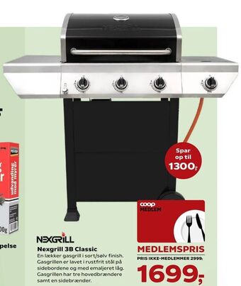 Kvickly Nexgrill 3B Classic tilbud