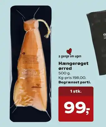 Hængerøget ørred