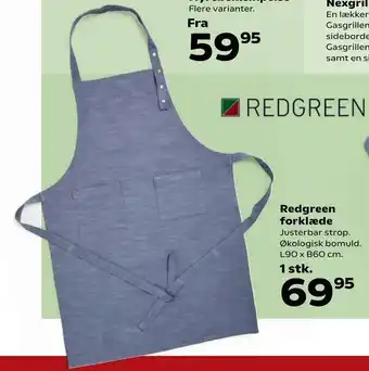 Redgreen forklæde