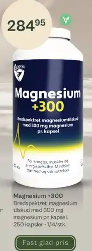 Helsam Magnesium +300 tilbud