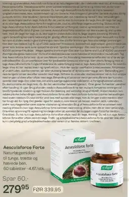 Helsam Aesculaforce Forte tilbud