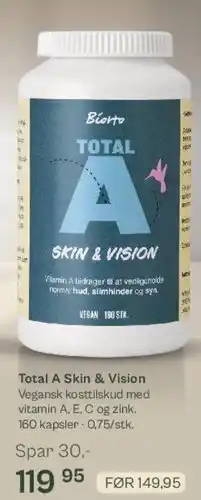 Helsam Total A Skin & Vision tilbud