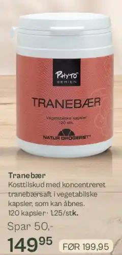 Helsam Tranebær tilbud