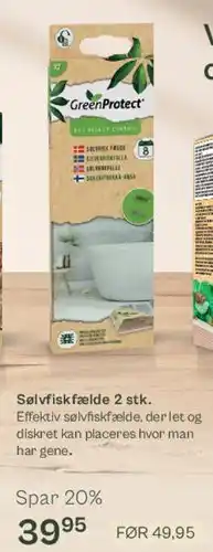 Helsam Sølvfiskfælde 2 stk tilbud