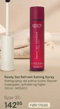 Helsam Ready Set Refresh Setting Spray tilbud