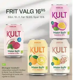 Helsam KULT Water kefir tilbud