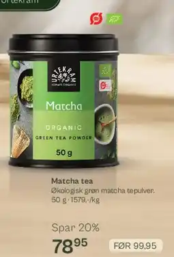 Helsam Matcha tea tilbud