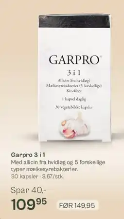 Helsam Garpro 3 i 1 tilbud