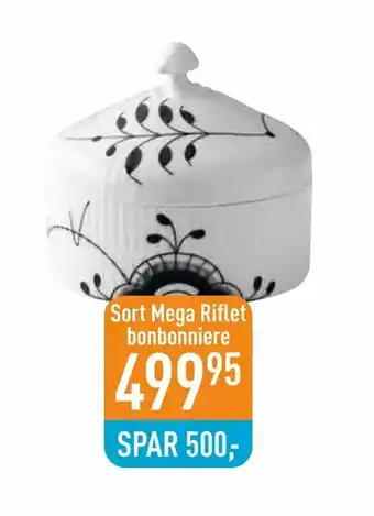 Imerco Sort Mega Riflet bonbonniere tilbud
