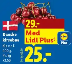 Lidl Danske kirsebær tilbud