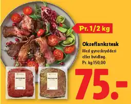 Lidl Okseflanksteak tilbud