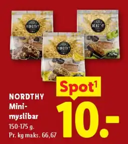 Lidl NORDTHY Mini-myslibar tilbud