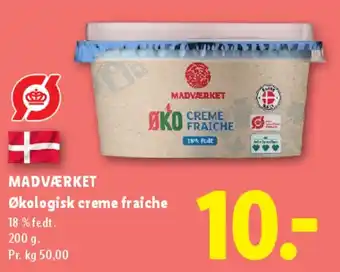Økologisk creme fraiche