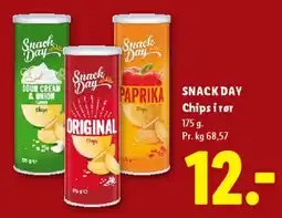 Lidl Snack Day Chips i rør tilbud