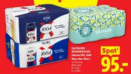 Lidl Jacobsen / Kronenbourg - Yakima IPA / 1664 (12 x 33 cl) tilbud