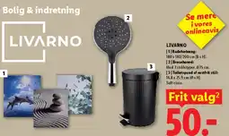 Lidl Badeforhæng / Brusehoved / Toilettespand tilbud