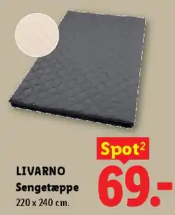 Lidl LIVARNO Sengætæppe tilbud