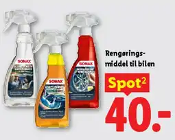Lidl Rengøringsmiddel til bilen tilbud