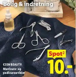 Lidl CIEN BEAUTY Manicure- og pedicureartikler tilbud