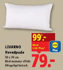 Lidl LIVARNO Hovedpude tilbud