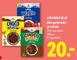 Lidl Crownfield Morgenmadsprodukt tilbud