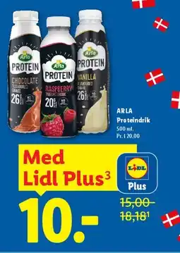 Lidl Proteindrik tilbud