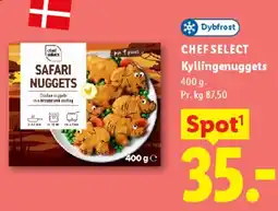 Lidl Chef Select Kyllingenuggets tilbud