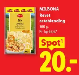 Lidl Revet osteblanding tilbud