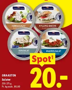 Lidl Graasten Salater tilbud