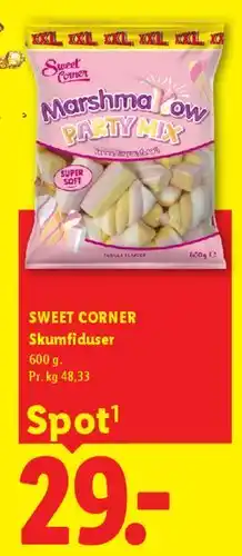 Lidl Sweet Corner Skumfiduser (Marshmallow Party Mix) tilbud