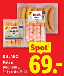 Lidl Pølser tilbud