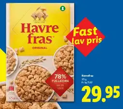 Lidl Havre fras tilbud