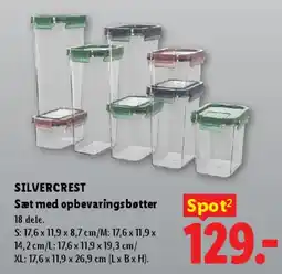 Lidl Sæt med opbevaringsbøtter, 18 dele tilbud