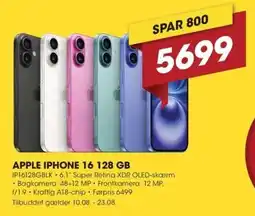 Punkt1 Apple Iphone 16 128 gb tilbud