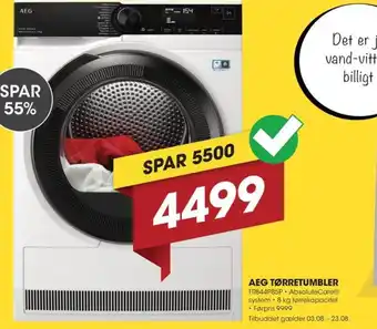 Aeg tørretumbler