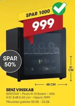 Punkt1 Senz vinskab tilbud