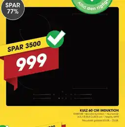 Punkt1 Kulz 60 cm induktion tilbud