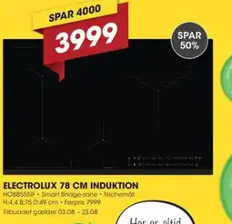 Punkt1 Electrolux 78 cm induktion tilbud