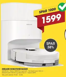 Punkt1 Dreame robotstøvsuger tilbud