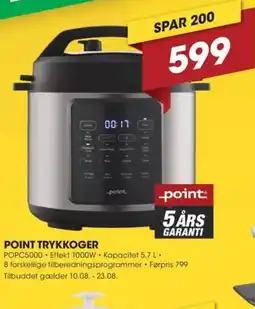 Punkt1 Point trykkoger tilbud