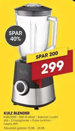 Punkt1 Kulz blender tilbud