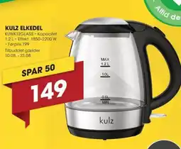 Punkt1 Kulz elkedel tilbud
