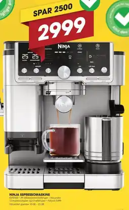 Punkt1 Ninja espressomaskine tilbud