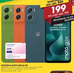 Punkt1 Motorola moto g06.64 gb tilbud