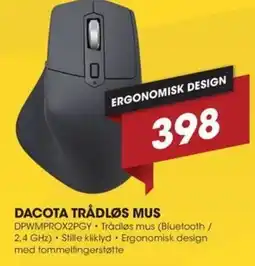 Punkt1 Dacota trådløs mus tilbud