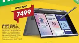 Punkt1 LENOVO YOGA 7 2-1-1 14" COPILOT+ tilbud