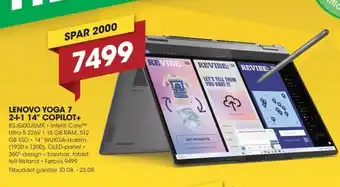 LENOVO YOGA 7 2-1-1 14" COPILOT+